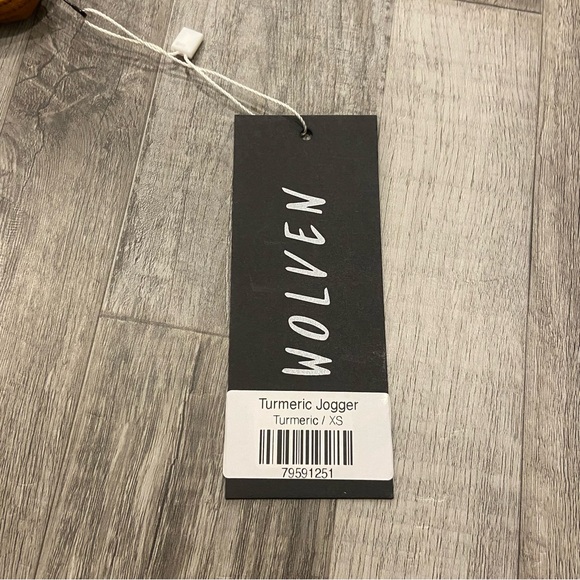 Wolven Tumeric Jogger XS NWT - Picture 4 of 13